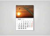 „Mini“ kalendorius su metalizuota kiauryme, be dugnelio / K15 „Mini“